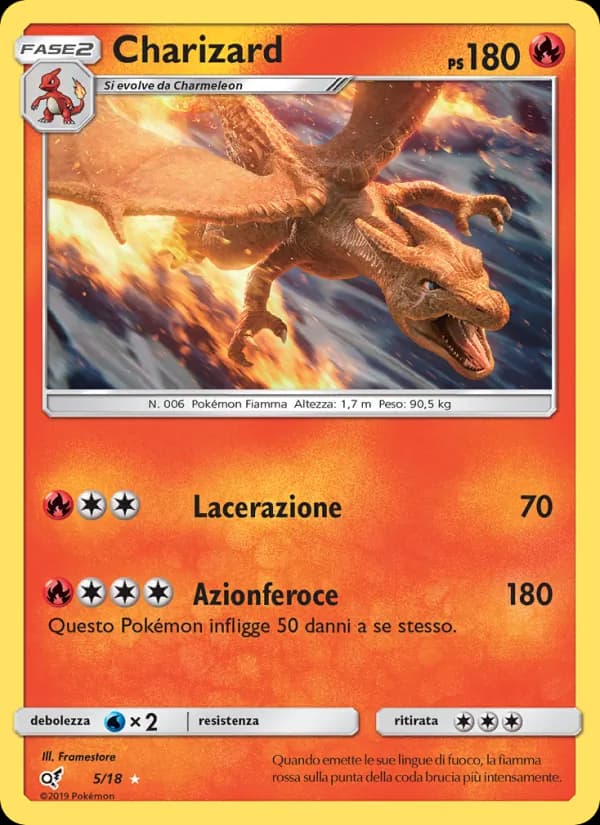Charizard «Detective Pikachu» 5/18 e Charizard-GX SM195