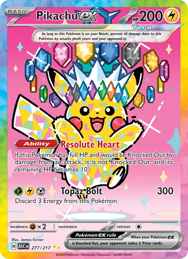 Pikachu ex (SIR)