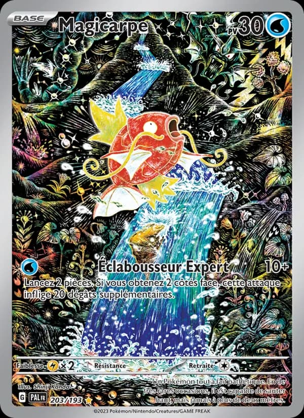 Magikarp 203/193 Rare Illustration, Paldea Evolved