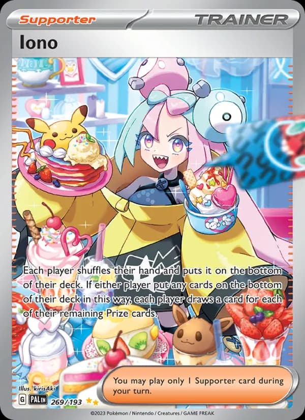 Iono 269/193 Special Illustration Rare, Paldea Evolved