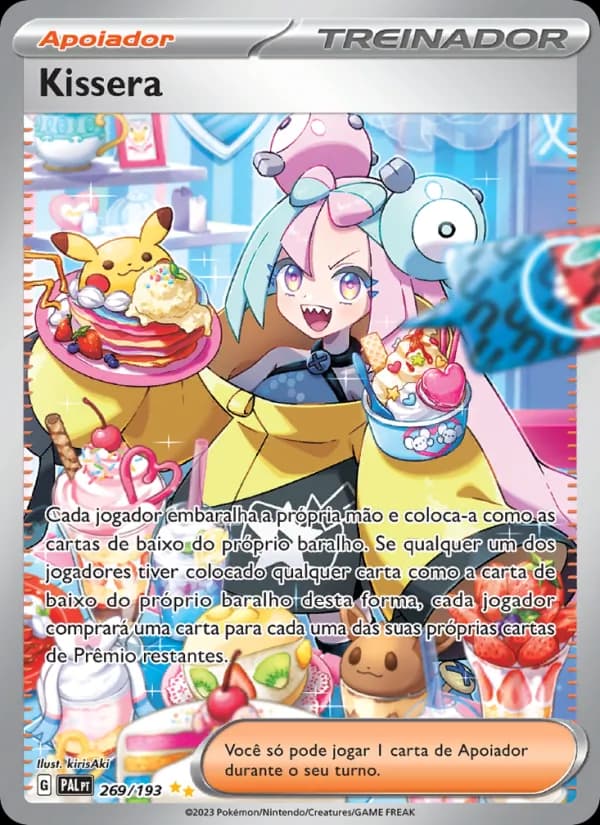 Iono 269/193 Rara Ilustração Especial, Paldea Evolved