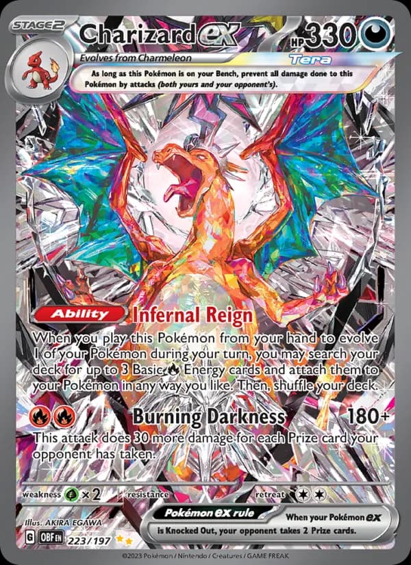 Charizard ex Special Illustration Rare 223/197