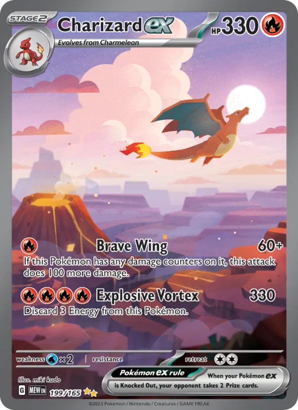 Charizard ex Special Illustration Rare 199/165