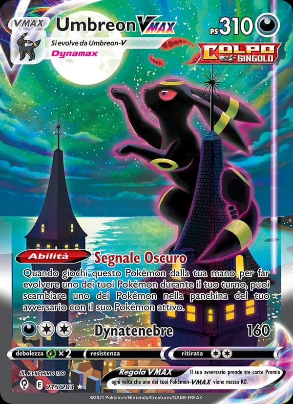Umbreon VMAX Alternate Art 215/203