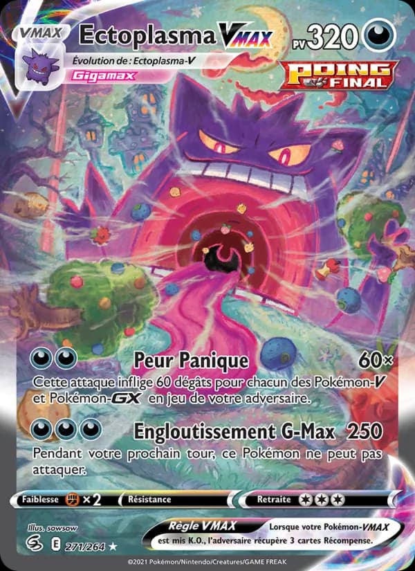 Gengar VMAX 271/264 Alternate Art, Fusion Strike