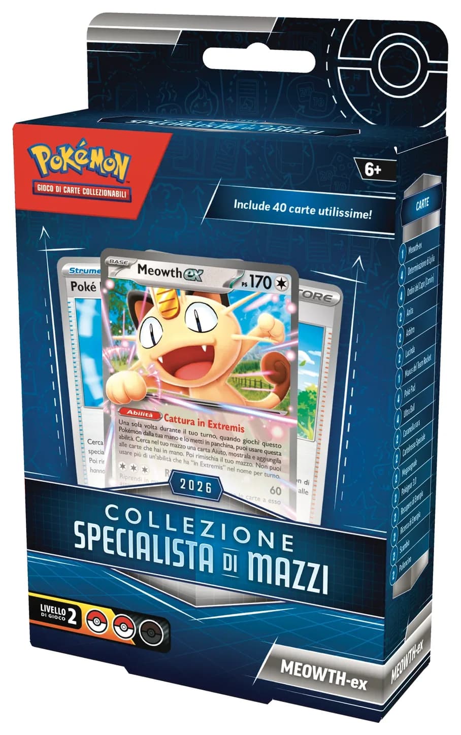 Collezione Specialista di Mazzi Meowth-ex